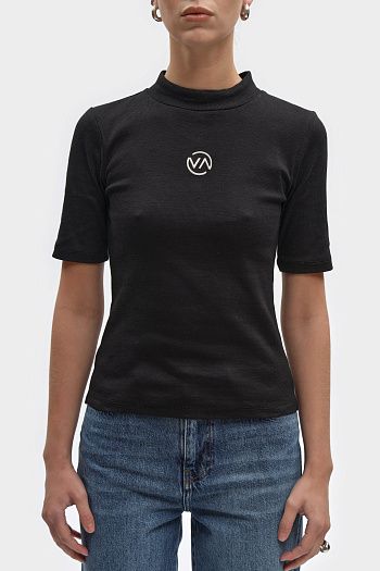 Футболка хлопковая белая Calvin Klein Jeans