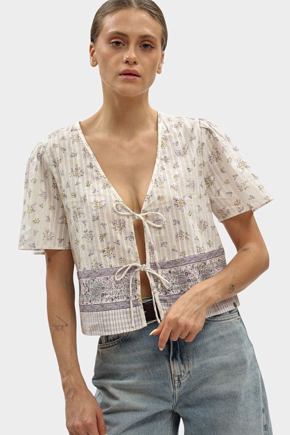 Блузка Pepe Jeans Молочный