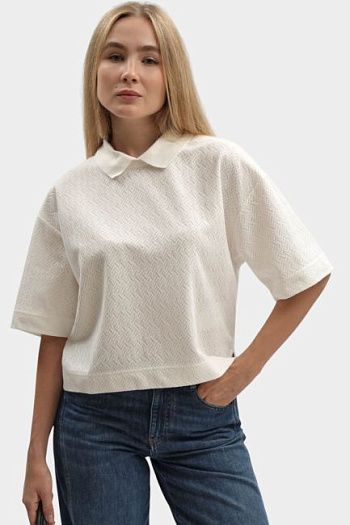 Поло белое Emporio Armani