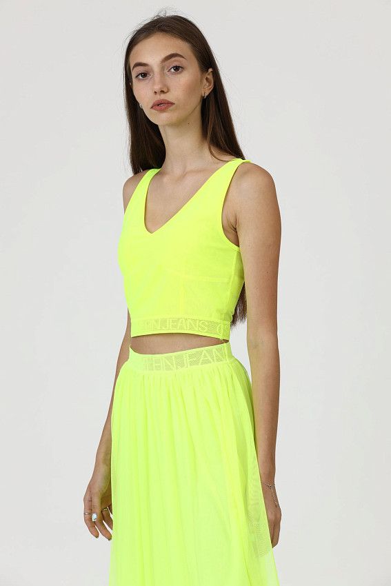 Топ Calvin Klein Jeans Салатовый