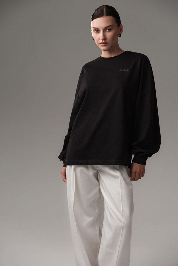 Лонгслив The Hills Черный