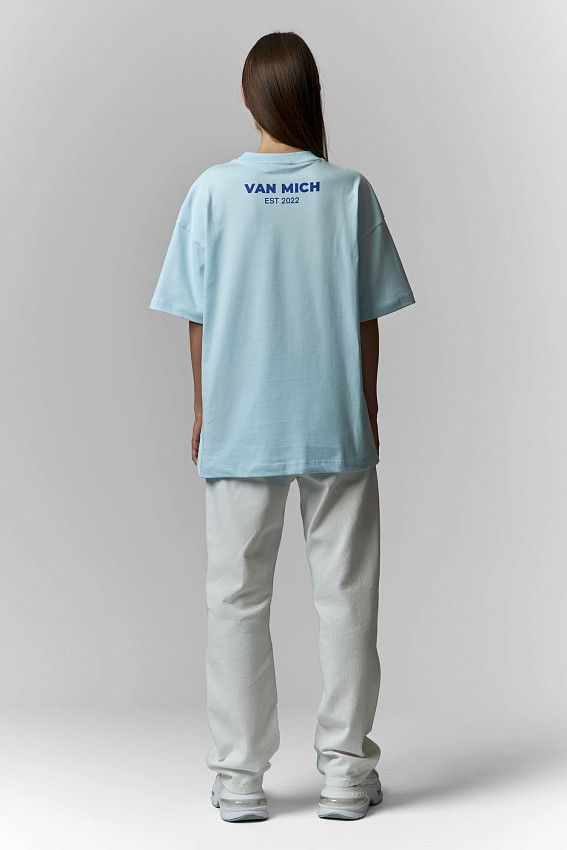 Футболка Van Mich Голубой
