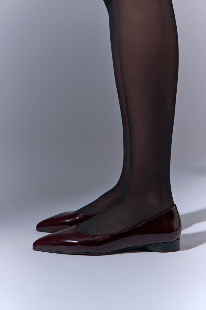 16-1501 Балетки Marc Cony Бордовый
