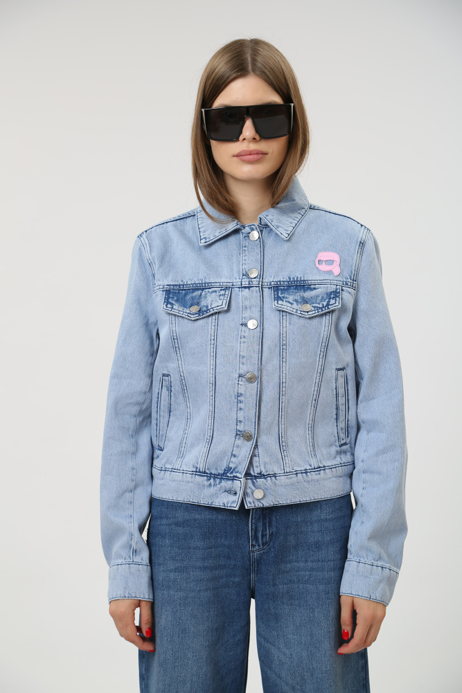235W1407 куртка джинсовая karl lagerfeld 