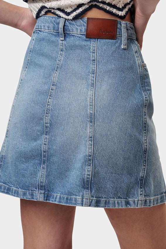 Юбка джинсовая Pepe Jeans Голубой
