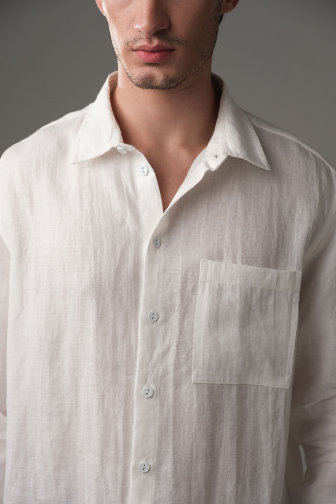 M-251-TH-56-0119 Рубашка с длинным рукавом The Hills Белый