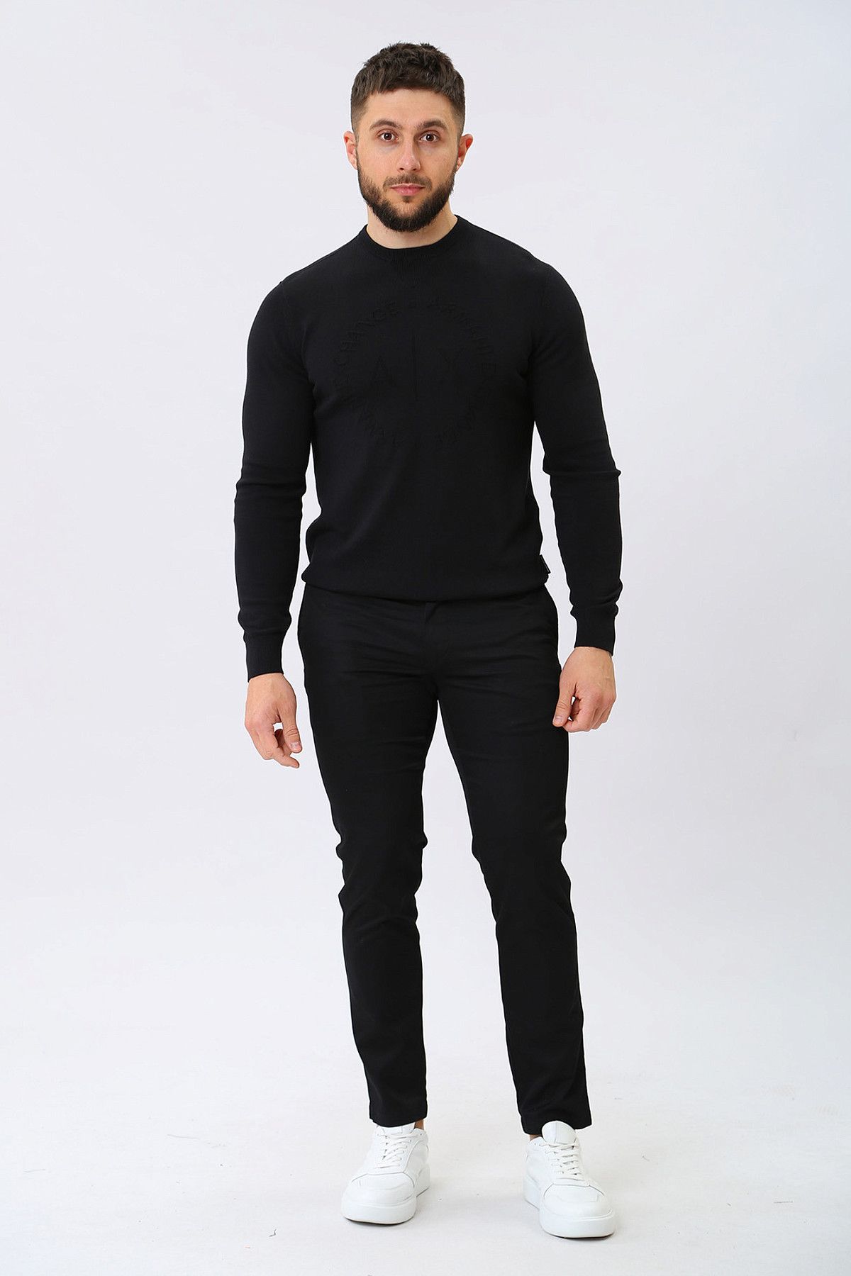 Брюки чиносы Armani Exchange Черный