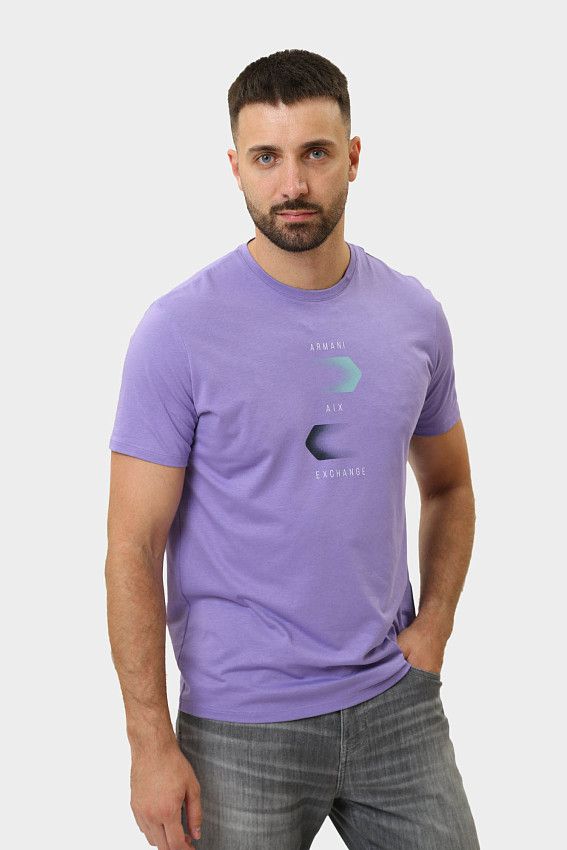 Футболка Armani Exchange Фиолетовый