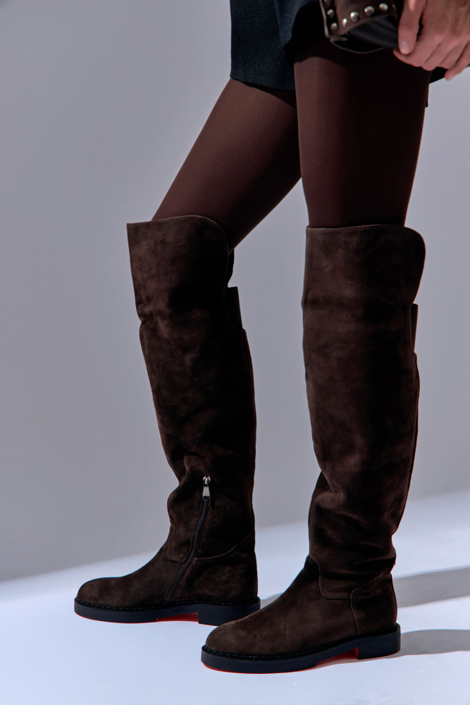 MC21851 Ботфорты Marc Cony Коричневый