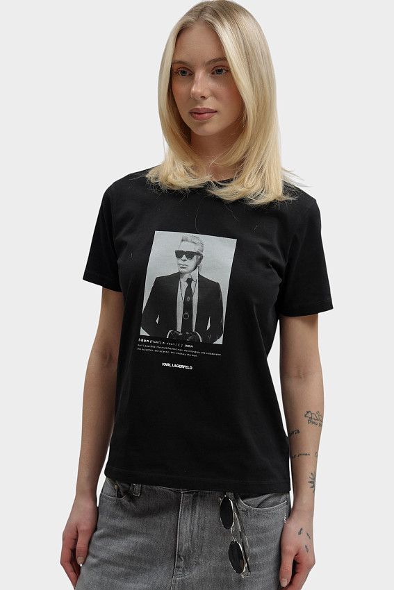 Футболка Karl Lagerfeld Черный