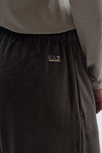 Брюки карго черные EA7