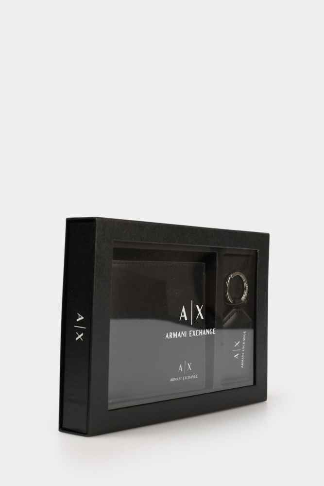 958487_CC845 Набор с бумажником Armani Exchange Черный