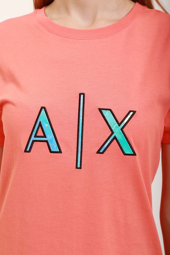 Футболка Armani Exchange Розовый
