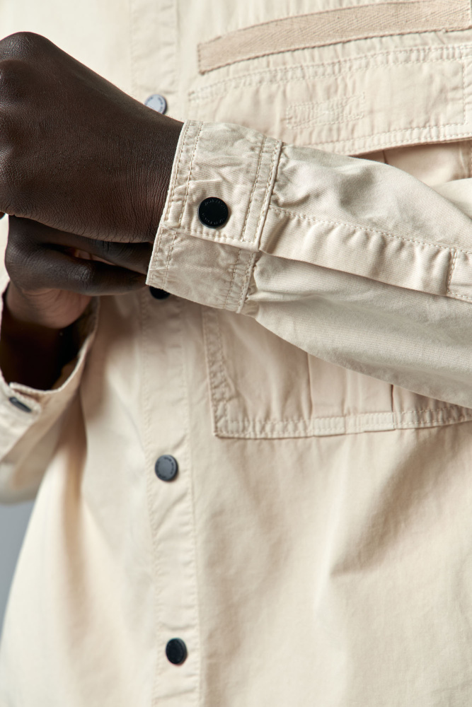 VM-OMA-020-43 Рубашка с длинным рукавом Van Mich Бежевый