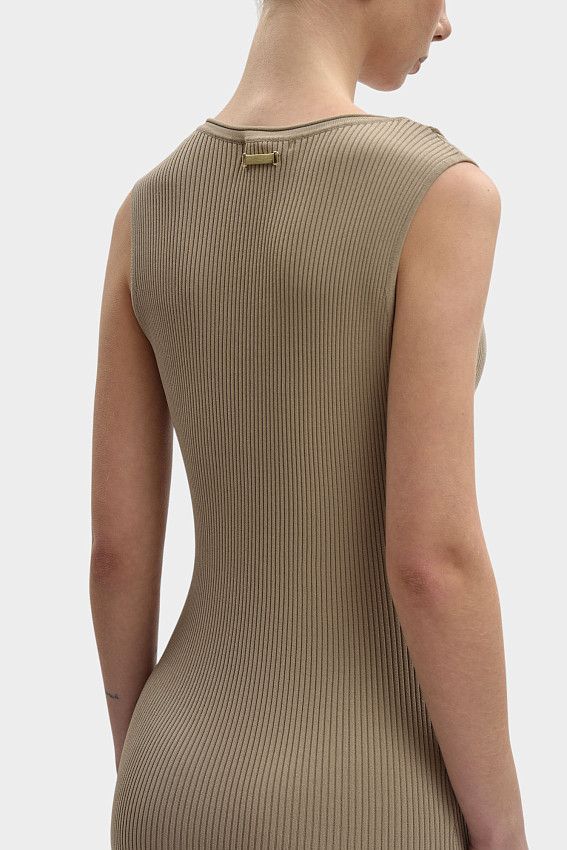 Платье Armani Exchange Бежевый
