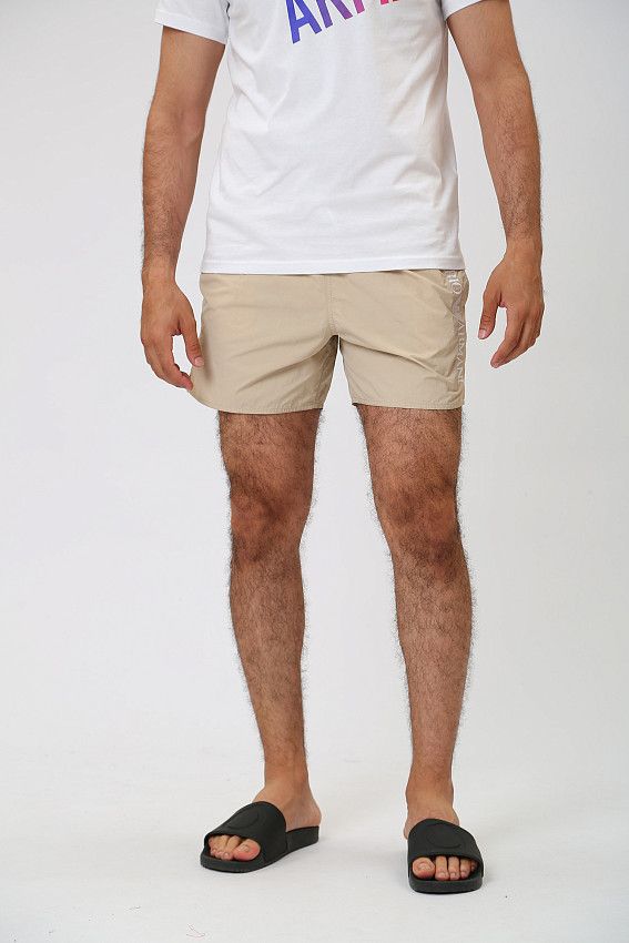 Шорты плавательные  Emporio Armani Бежевый