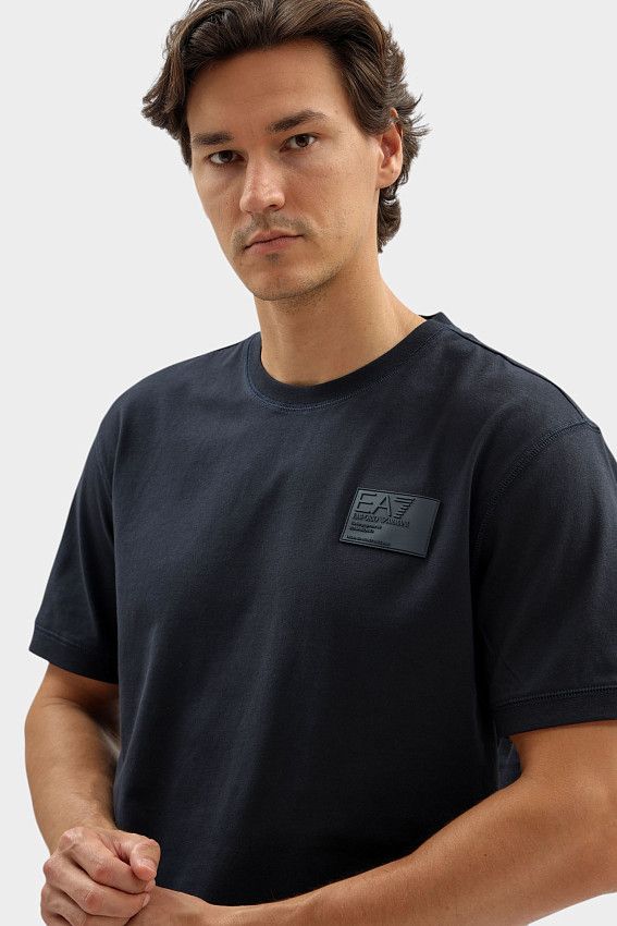 Футболка EA7 Голубой