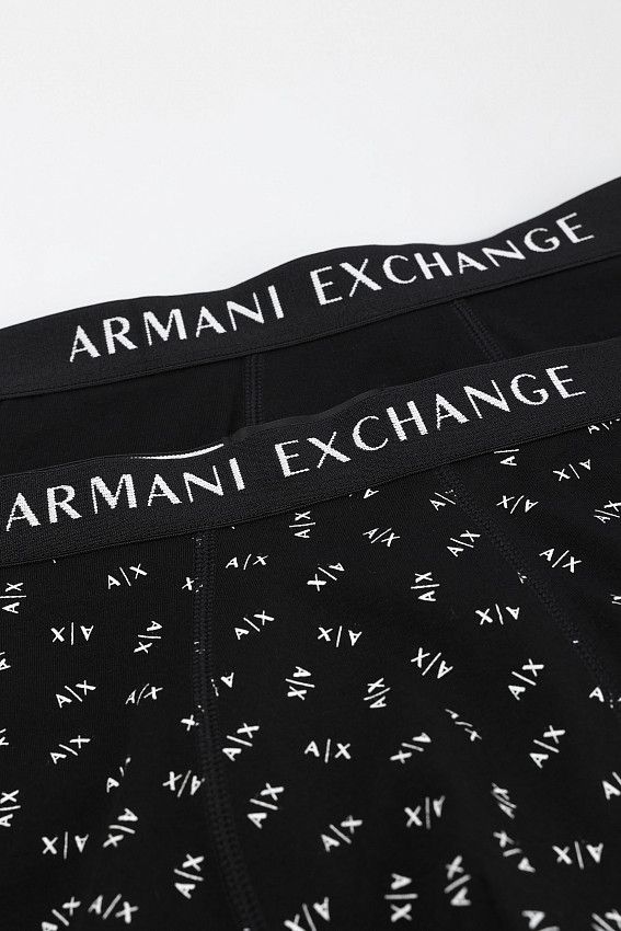 Трусы 2 шт Armani Exchange Черный