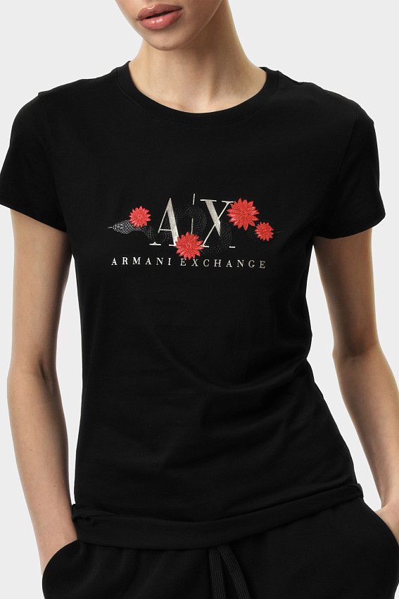 Футболка Armani Exchange Черный