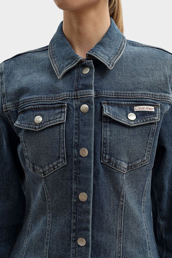 Платье джинсовое Calvin Klein Jeans Синий
