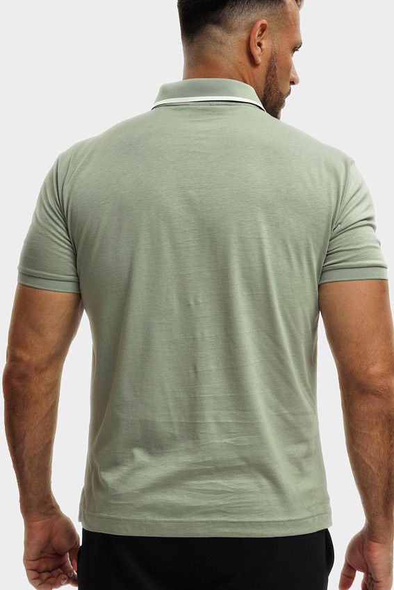 Поло EA7 Зеленый