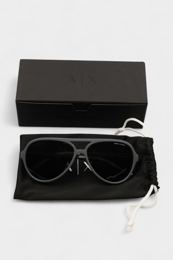 0AX4133S829487 Очки в комплекте с футляром Armani Exchange Серый