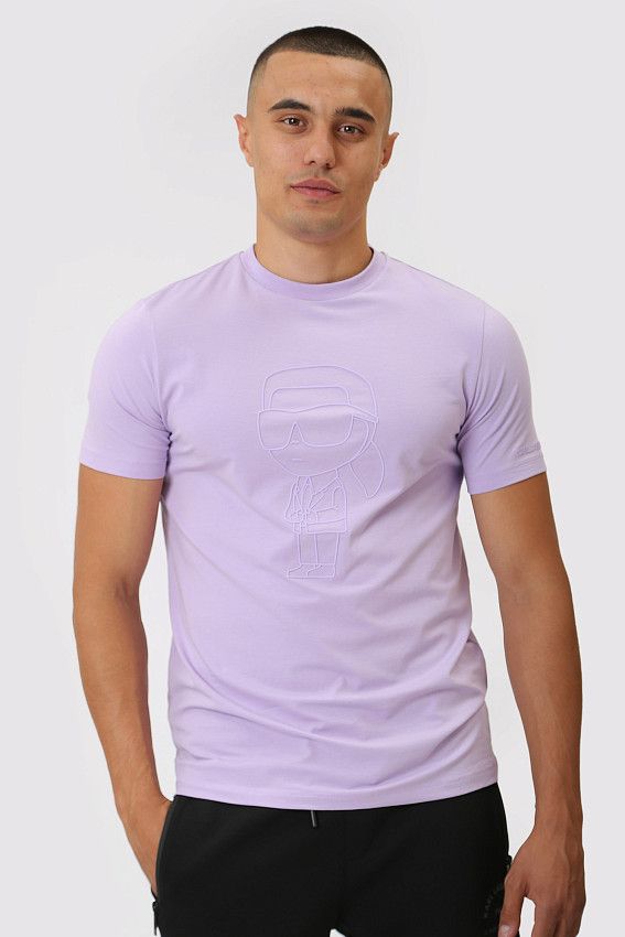 Майка Karl Lagerfeld Фиолетовый