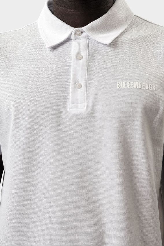 Поло Bikkembergs Белый