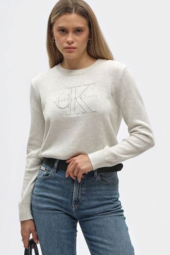 Джемпер бежевый Calvin Klein Jeans
