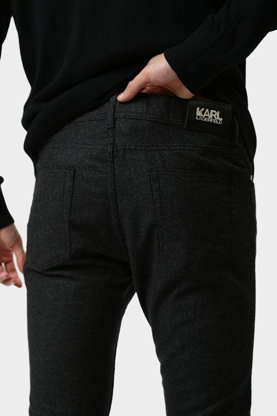 Брюки Karl Lagerfeld Черный