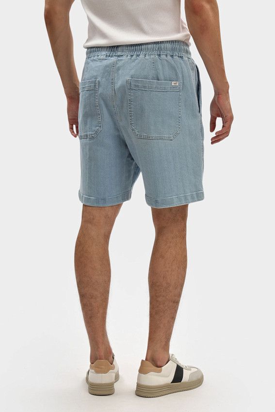Шорты джинсовые Mustang Синий