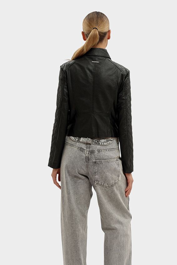 Куртка кожаная Armani Exchange