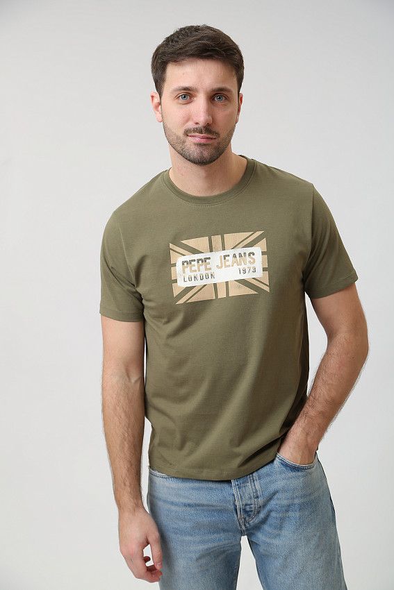 Футболка Pepe Jeans Хаки