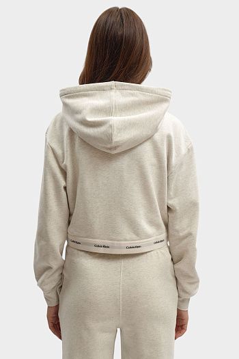 Толстовка бежевая хлопковая Calvin Klein Jeans