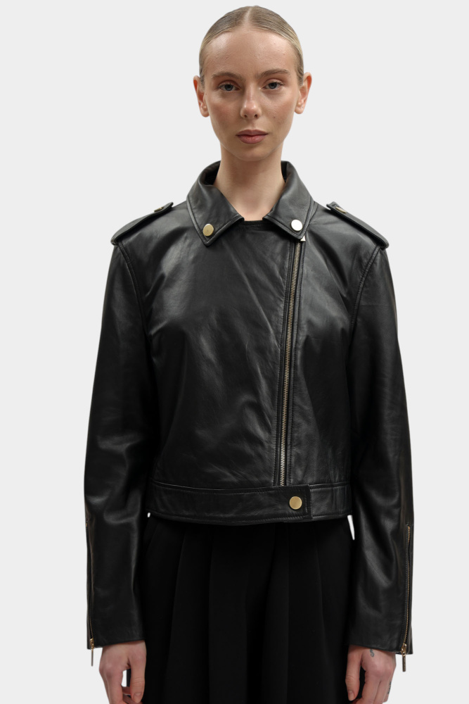 XW001924_AF25817 куртка кожаная armani exchange 