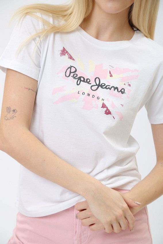 Футболка Pepe Jeans Белый