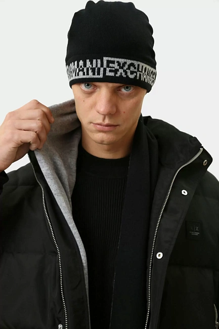 Набор (шапка+шарф) Armani Exchange