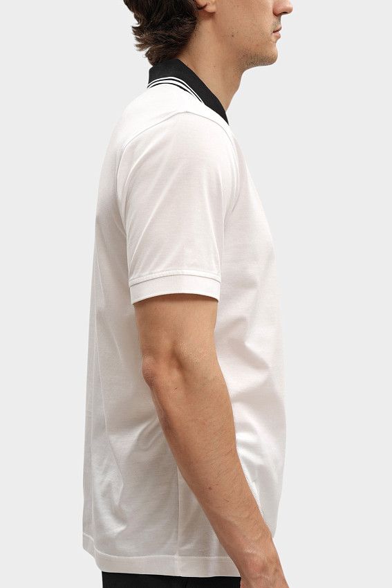 Поло Karl Lagerfeld Белый