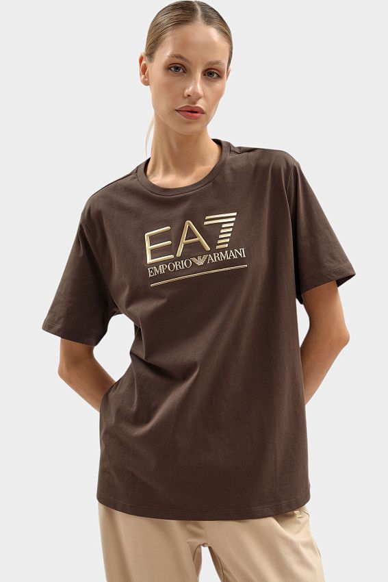 Футболка EA7 Коричневый
