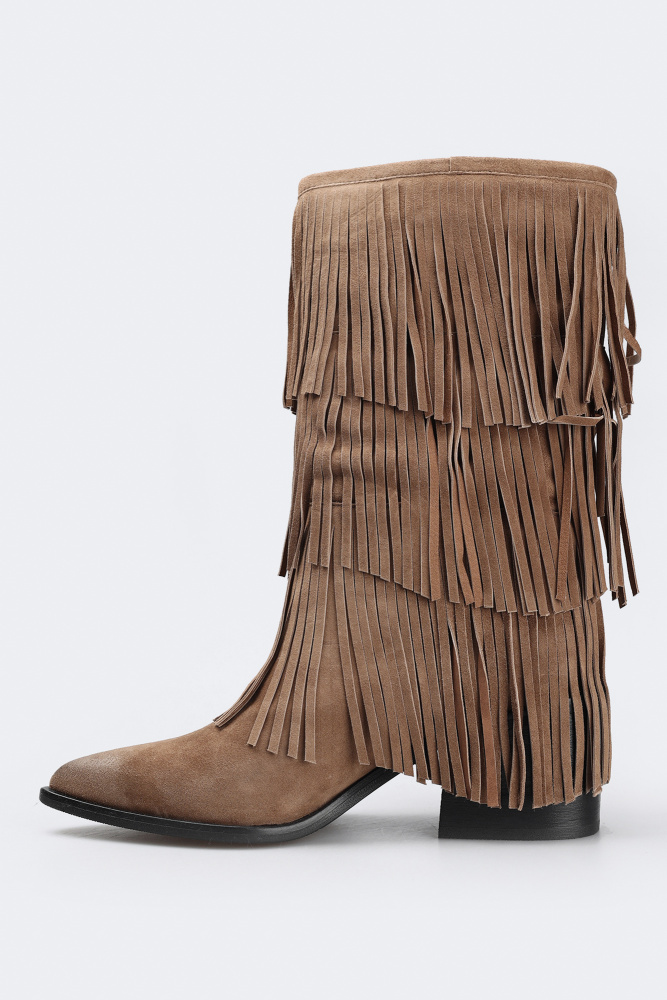 W3782E-10D09-4  Ботильоны женские Ботильоны Graciana Коричневый