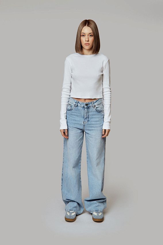 Кроп-топ Van Mich Белый