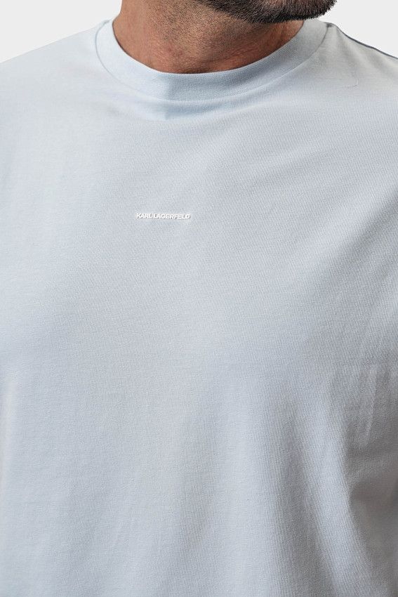 Футболка Karl Lagerfeld Голубой