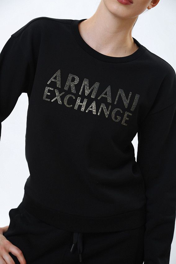 Свитшот Armani Exchange Черный