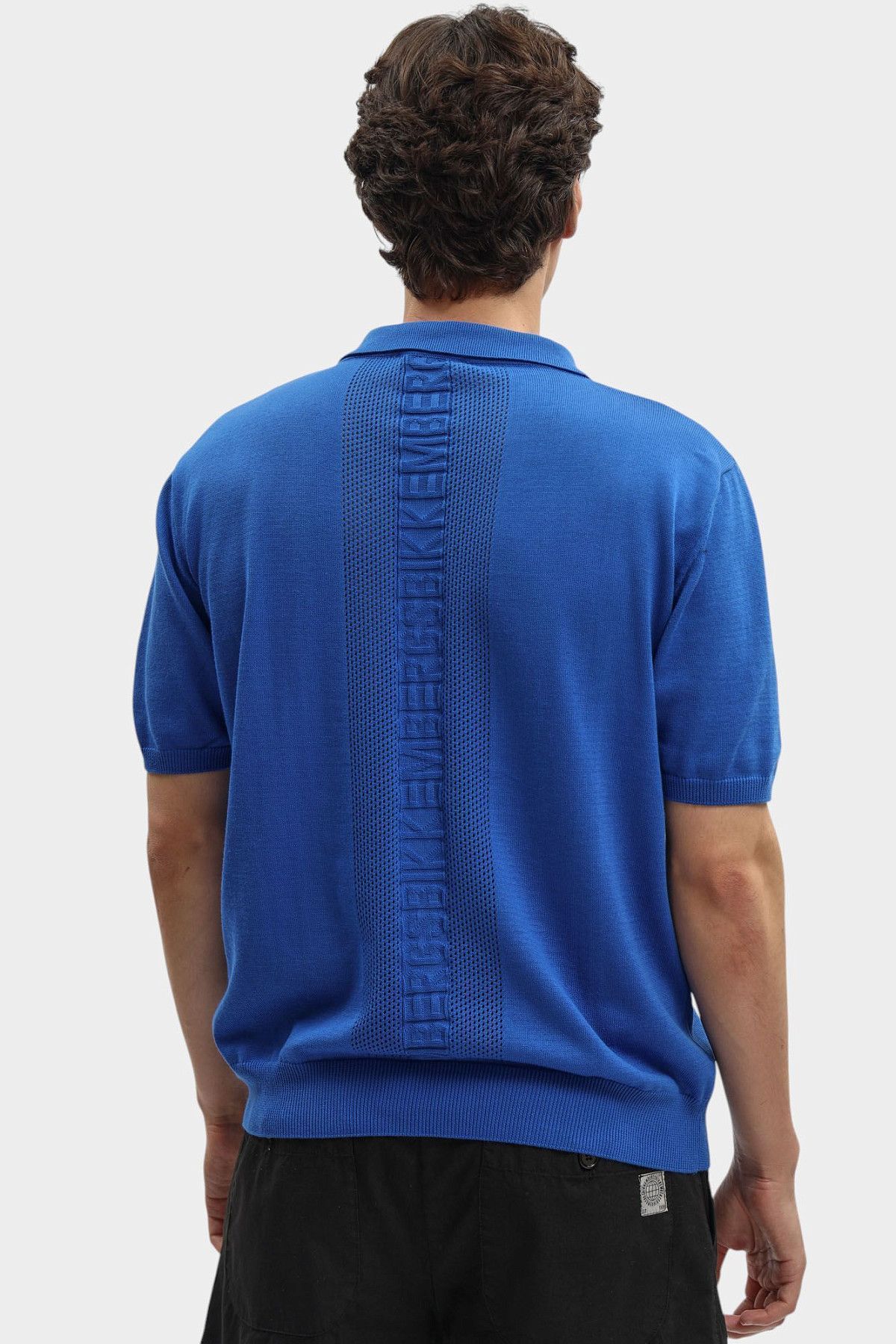 Поло Bikkembergs Синий