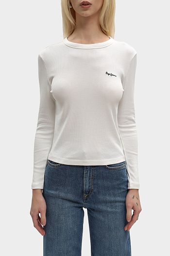 Футболка хлопковая белая Karl Lagerfeld