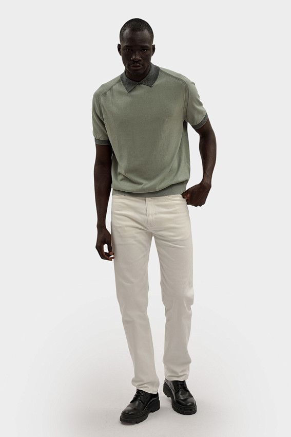 Поло Armani Exchange Зеленый