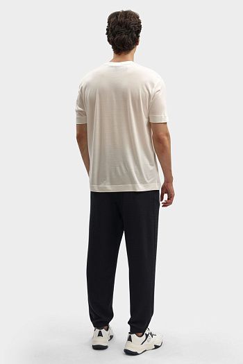 Футболка из хлопка Emporio Armani
