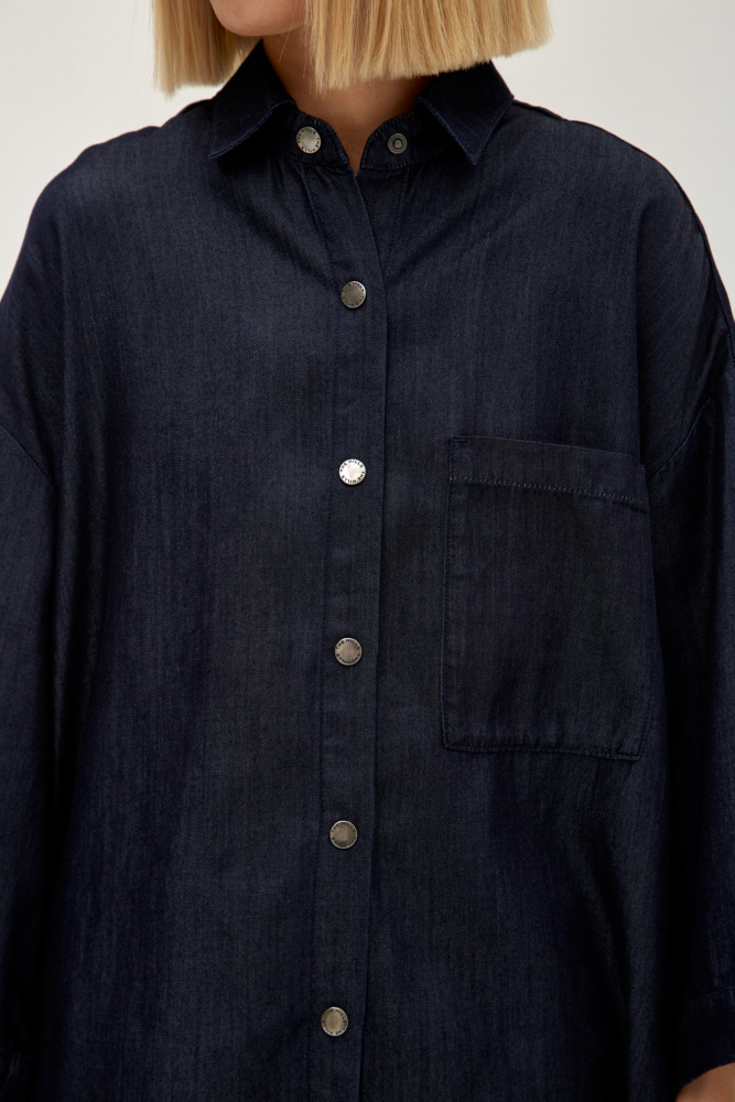 W-241-TK-56-1036 рубашка джинсовая the hills 