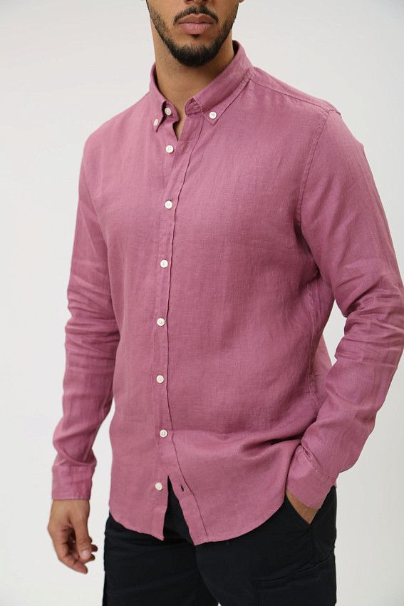 Сорочка д/р Strellson Фиолетовый