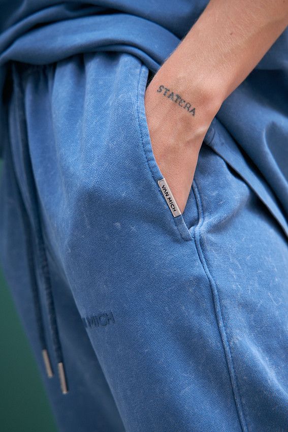 Брюки спортивные Van Mich Голубой